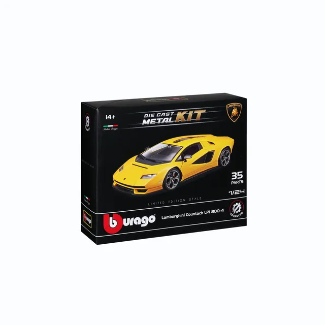 bburago-model-kit-lamborghini-countach-1-24-maquette-monter-35-pi-ces image 1