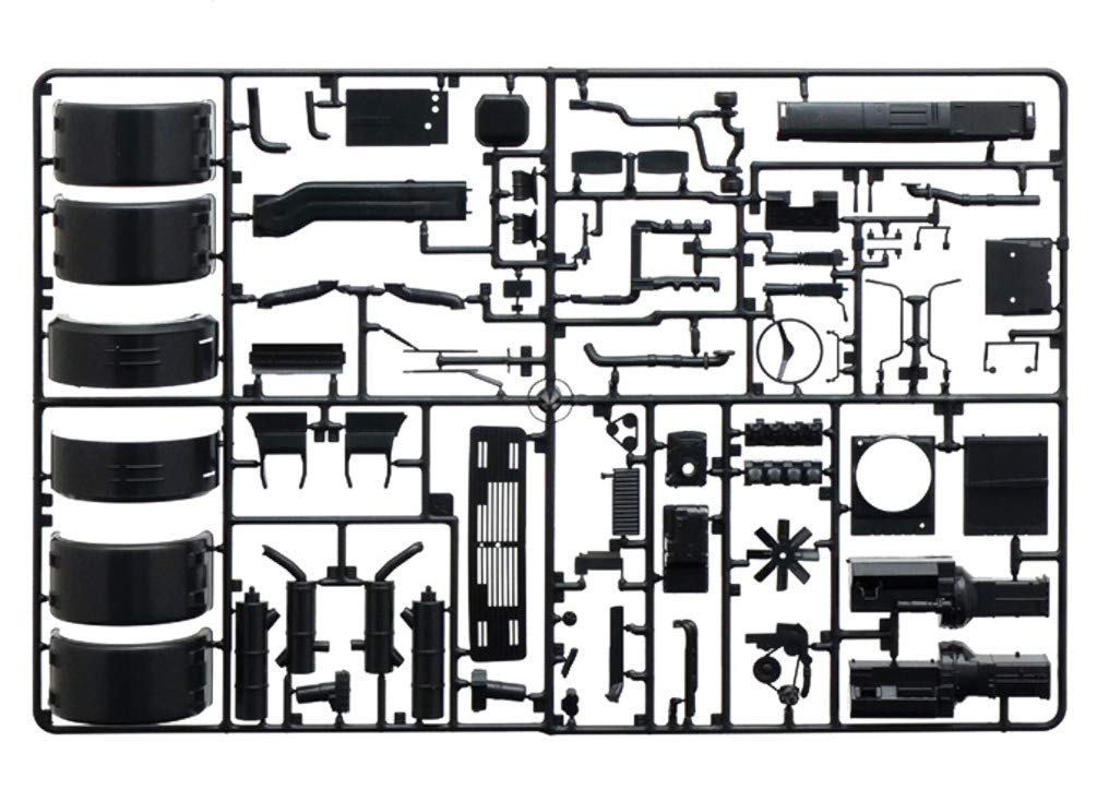 italeri-i3943-camion-mercedes-benz-maquette-plastique-assembler image 4