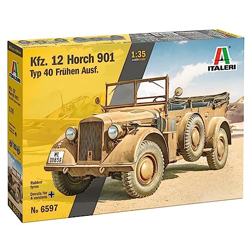 italeri-6597-kfz-12-horch-901-typ-40-maquette-militaire-1-35 image 4