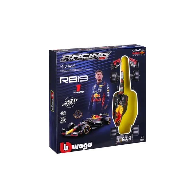 bburago-model-kit-red-bull-rb19-1-verstappen-2023-f1-monter-1-24 image 1