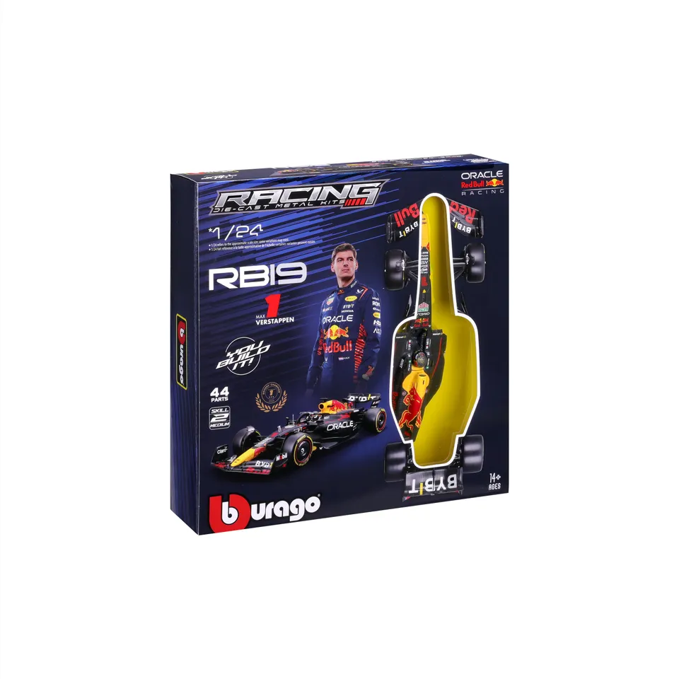 bburago-model-kit-red-bull-rb19-1-verstappen-2023-f1-monter-1-24 image 1