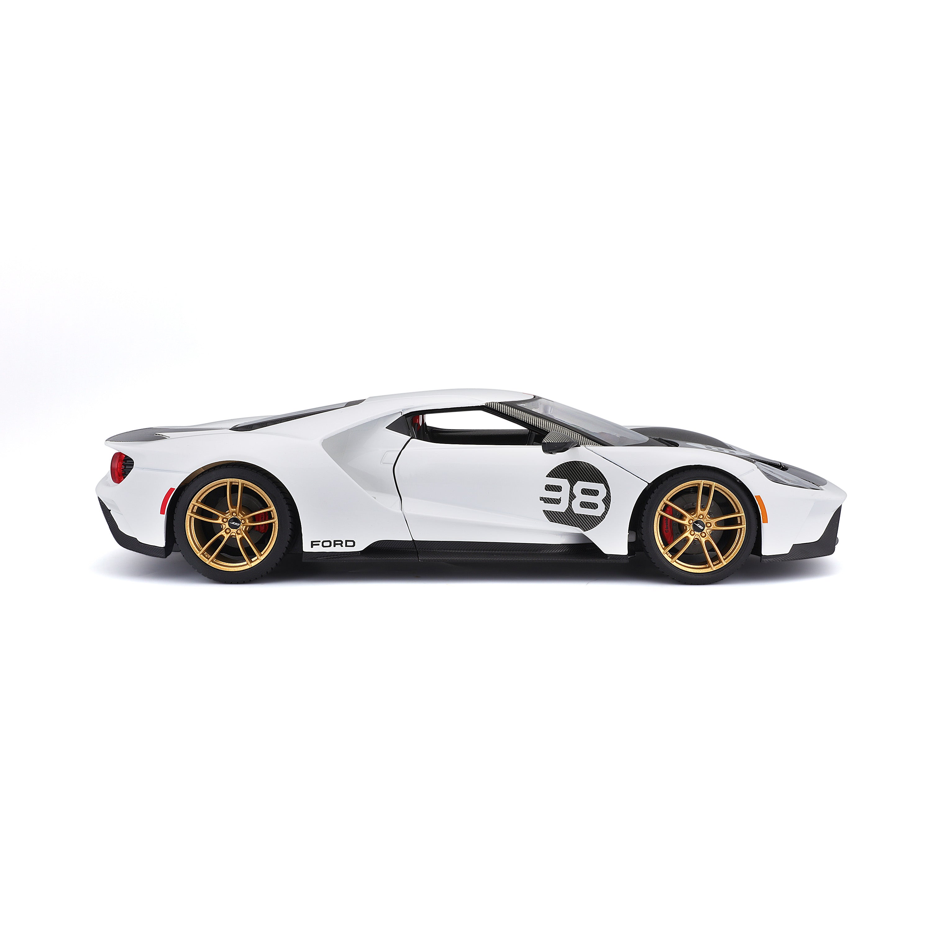 bburago-ford-gt-2021-heritage-edition-n-98-1-18-miniature-diecast image 7