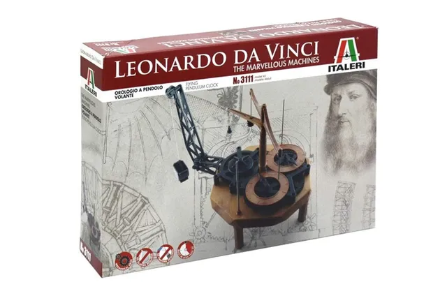 italeri-3111-horloge-pendule-l-onard-de-vinci-maquette image 1
