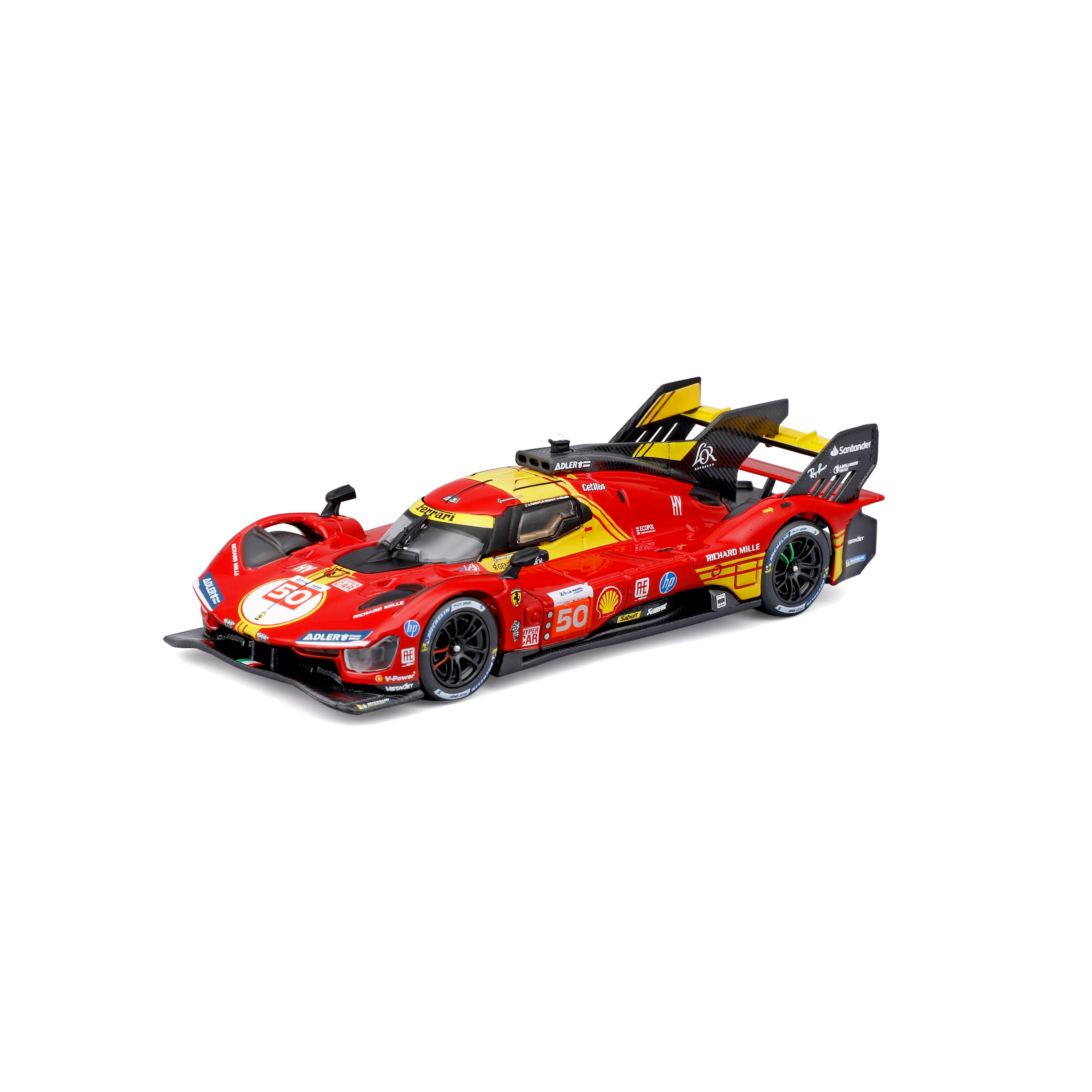 bburago-ferrari-499p-50-champion-le-mans-2024-mod-le-diecast-1-43 image 1
