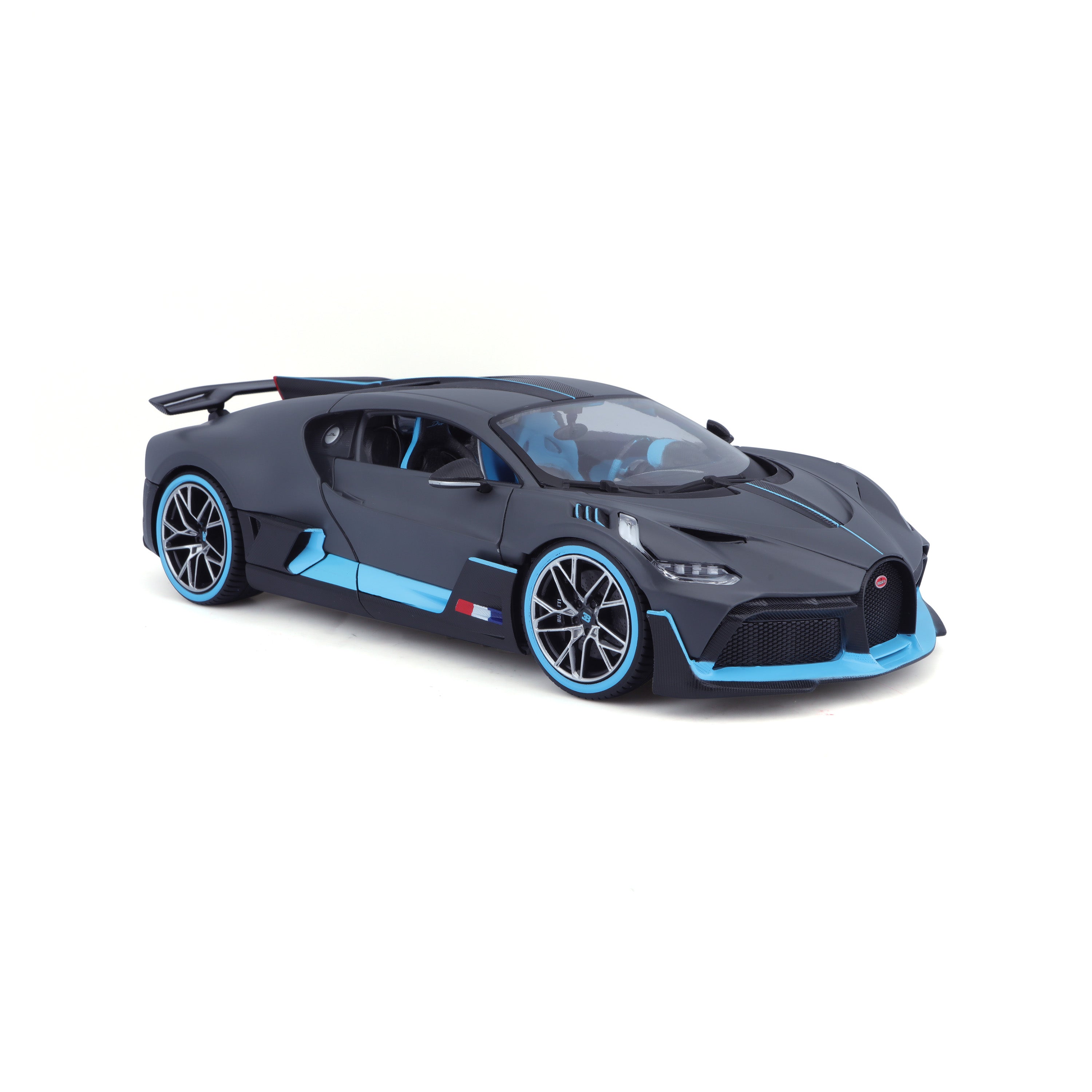 bburago-bugatti-divo-1-18-miniature-hypercar-gris-fonc-mat image 6
