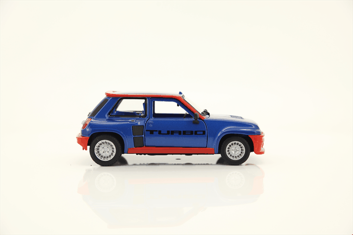bburago-renault-5-turbo-1-24-bleu-rouge image 3