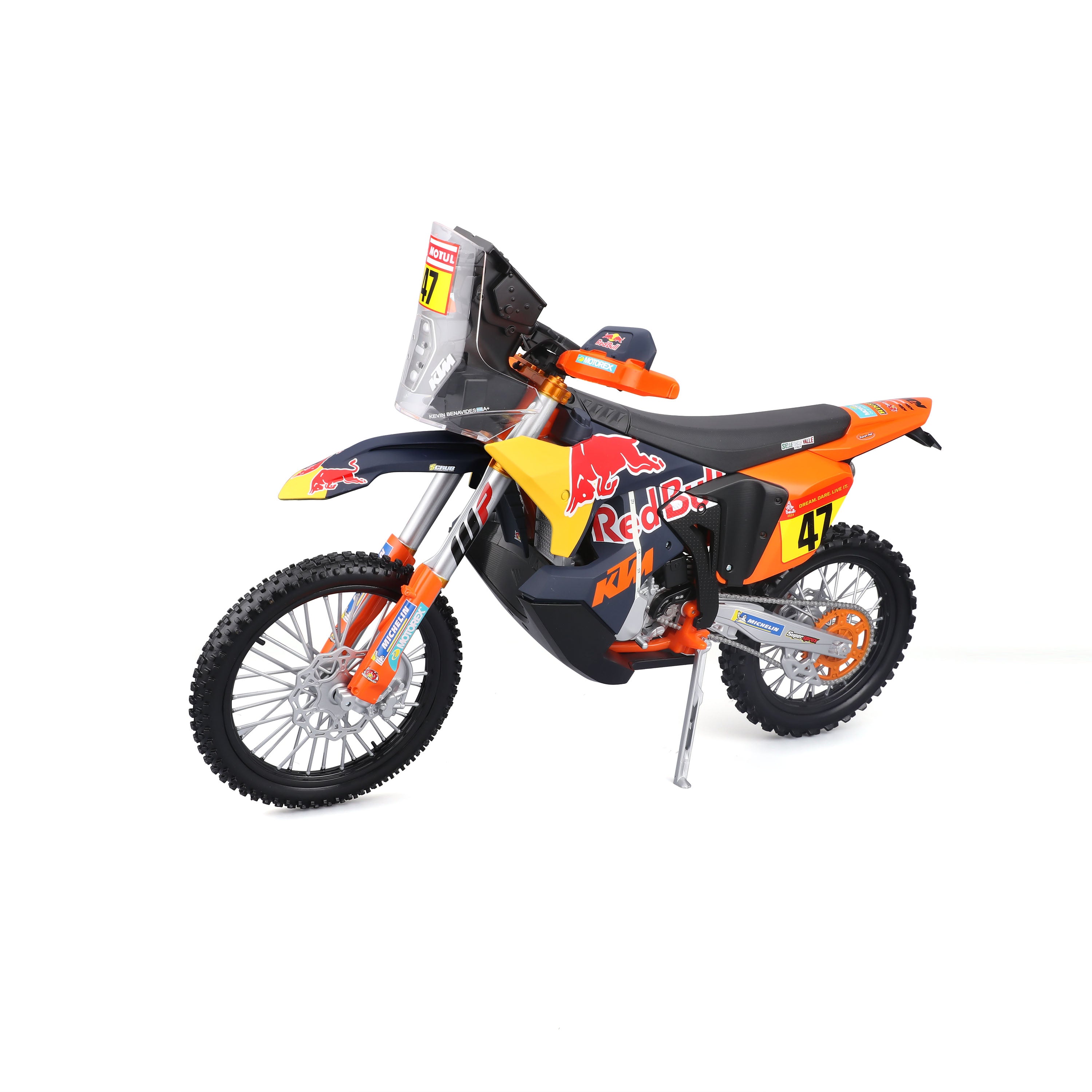 maisto-red-bull-ktm-450-rally-dakar-2024-1-6-moto-miniature image 2