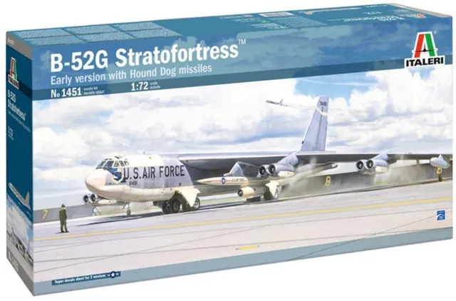 italeri-1451-b-52g-stratofortress-early-missiles-maquette-avion-1-72 image 1