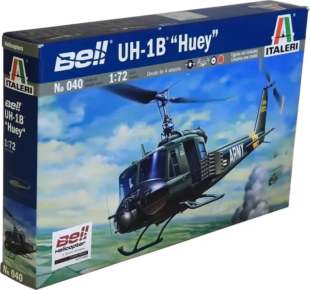 italeri-uh-1b-huey-1-72-maquette-h-licopt-re-aviation-monter-i040 image 1