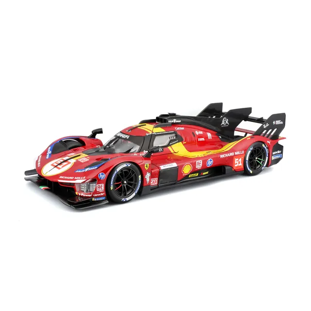 bburago-ferrari-499p-24h-lmh-hypercar-2025-n-51-1-18 image 1