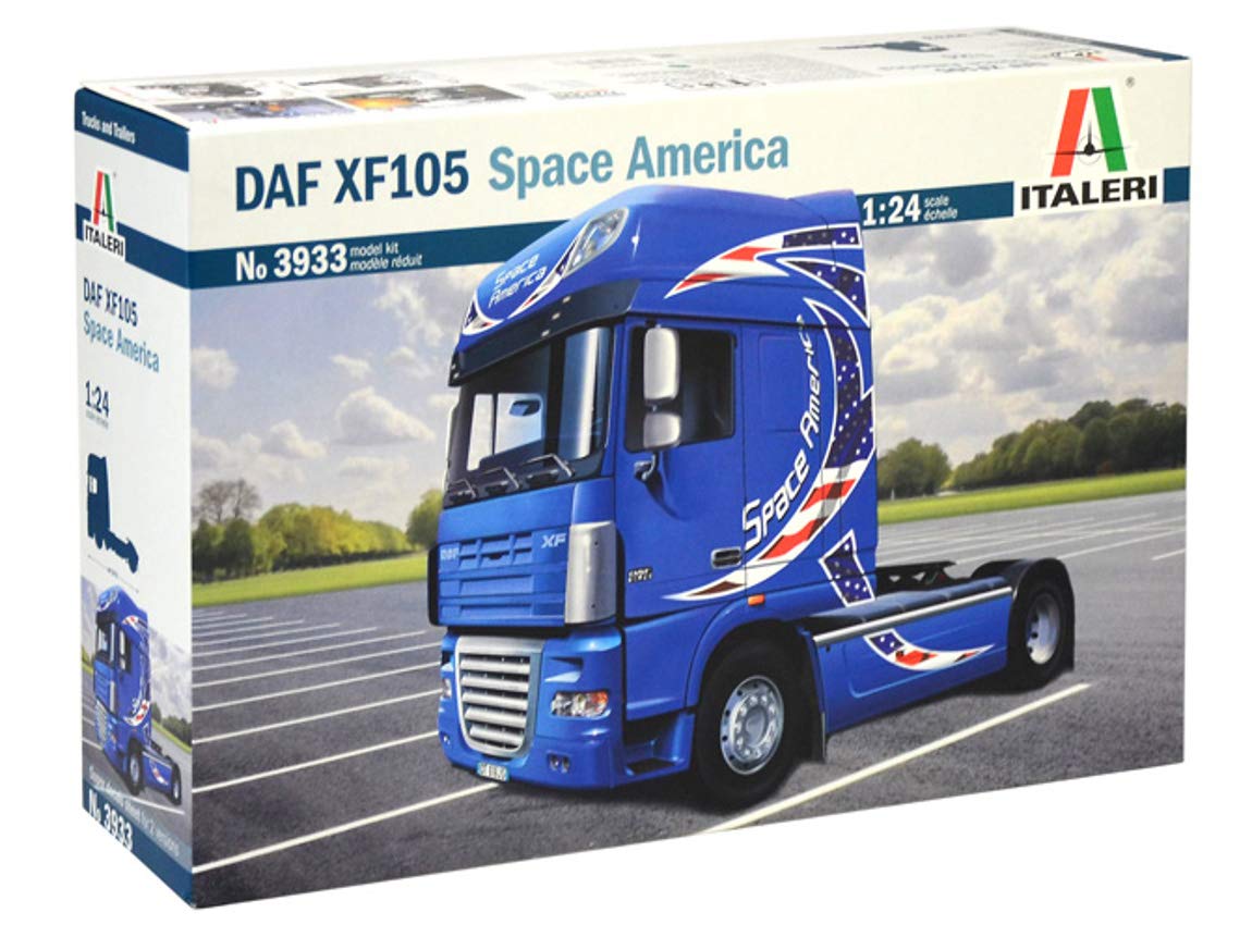 italeri-3933-daf-xf-105-space-america-1-24-kit-maquette-camion-tracteur image 1