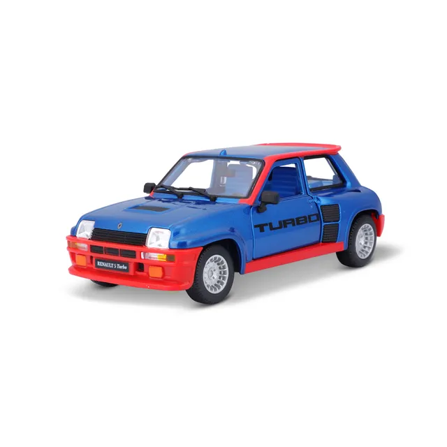 bburago-renault-5-turbo-1-24-bleu-rouge image 1