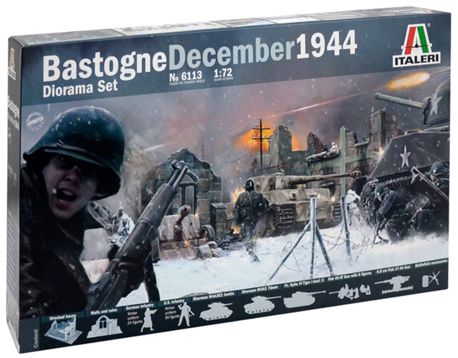 italeri-bataille-de-bastogne-coffret-maquette-diorama-bataille image 1