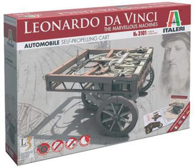 italeri-3101-leonardo-da-vinci-chariot-automoteur-maquette-science image 1