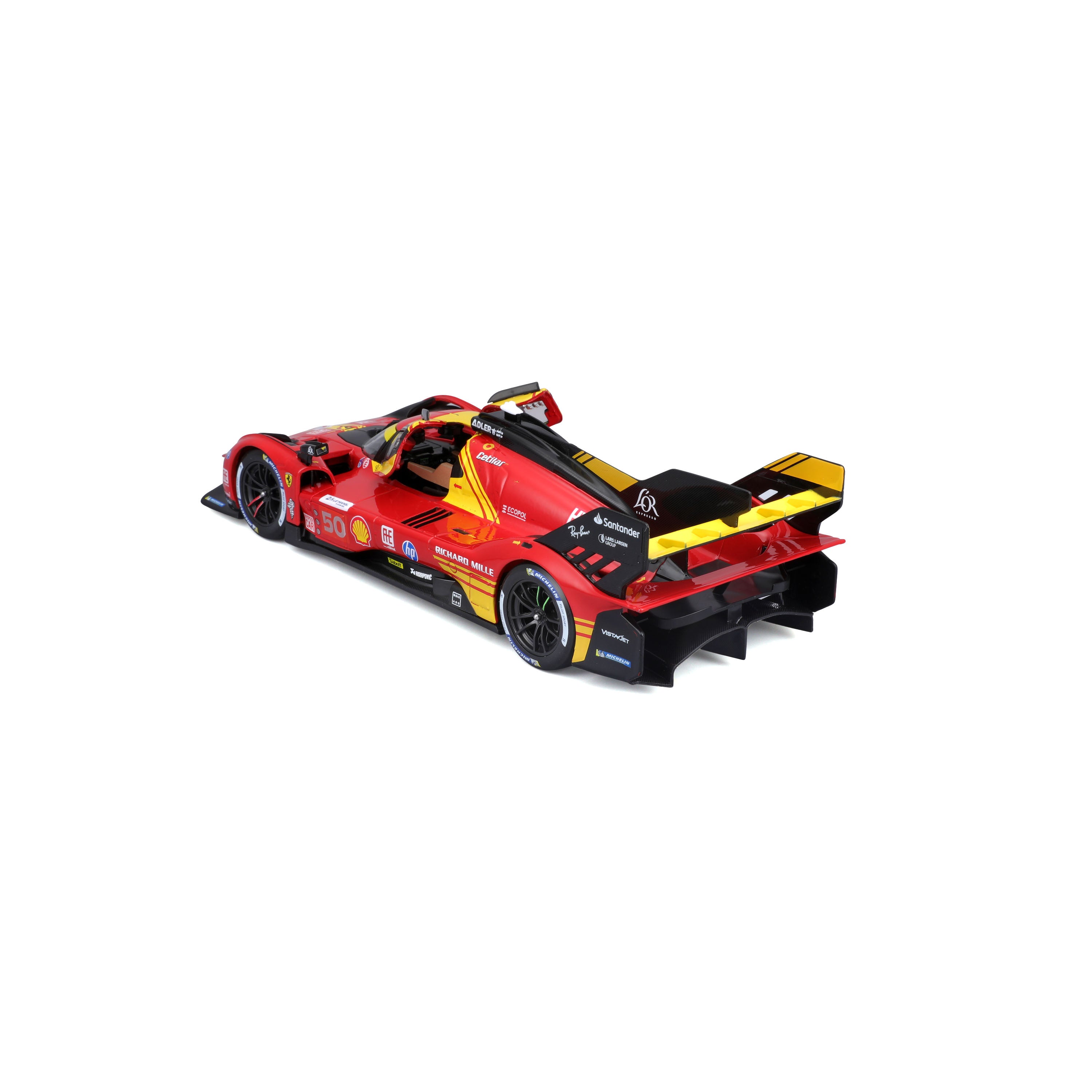 bburago-ferrari-499p-50-champion-le-mans-2024-1-24-portes-ouvrantes image 5