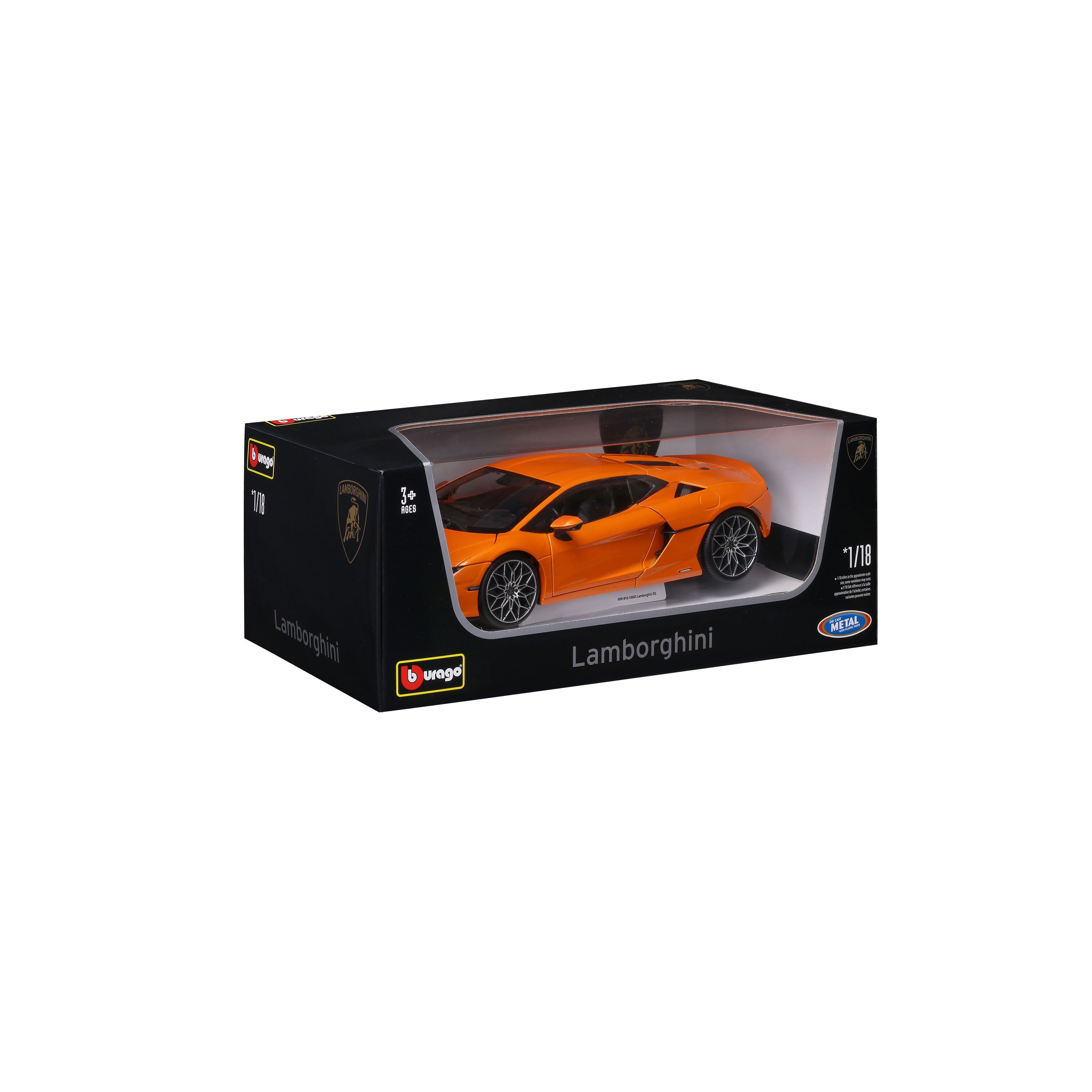 bburago-lamborghini-temerario-maquette-diecast-1-18-orange-dition-collection image 2