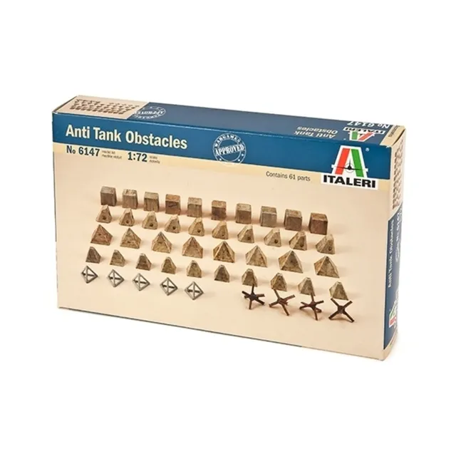 italeri-i6147-figurine-obstacles-anti-chars-1-72 image 1