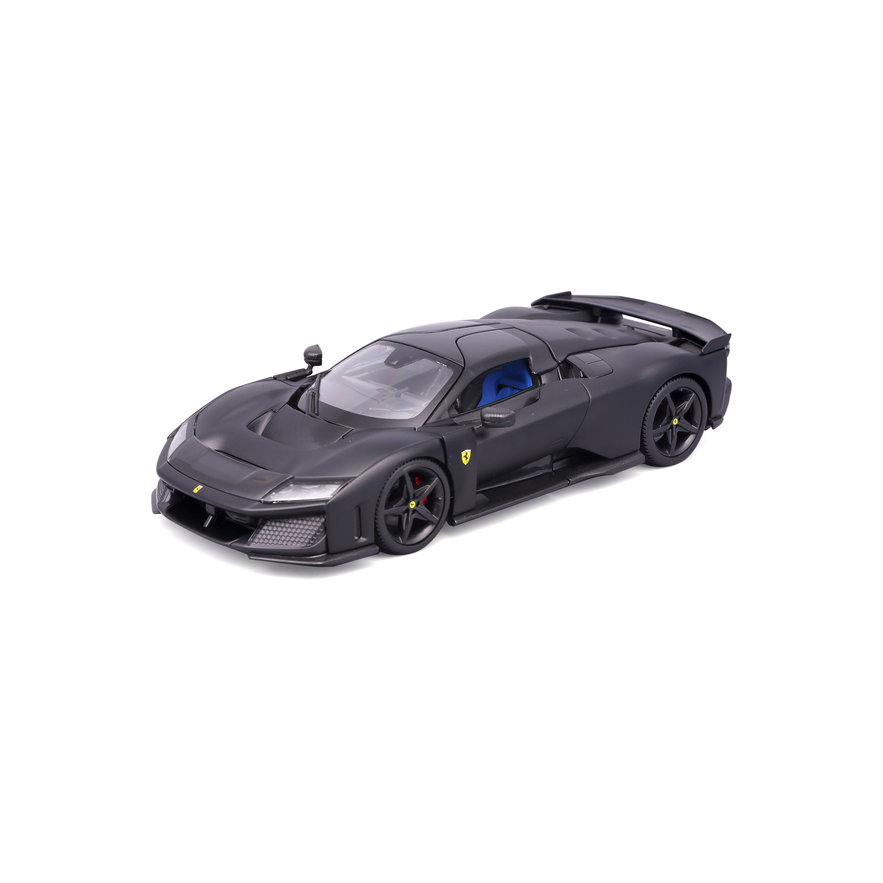 bburago-ferrari-f80-1-24-noir-mat-avec-vitrine-exclusivit-web image 5